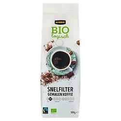 Foto van Jumbo snelfilter koffie biologisch 500g