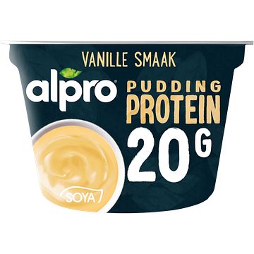 Foto van Drinkyoghurt, protein en kwark | alpro protein pudding vanille smaak 200g aanbieding bij jumbo