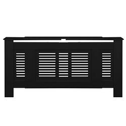 Foto van Radiator ombouw verwarming - radiator omkasting - breed variabel 140 tot 190 cm - zwart
