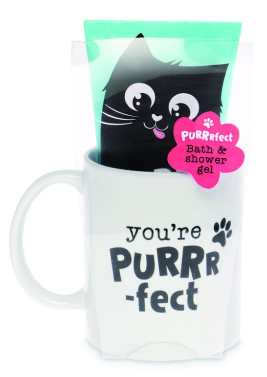 Foto van Purrrfect bath and showergel geschenkset