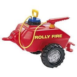 Foto van Rolly toys watertanker met sproeier - rood
