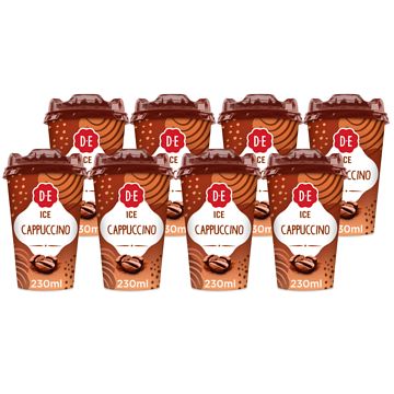 Foto van Douwe egberts ice cappuccino ijskoffie 8 x 230ml bij jumbo