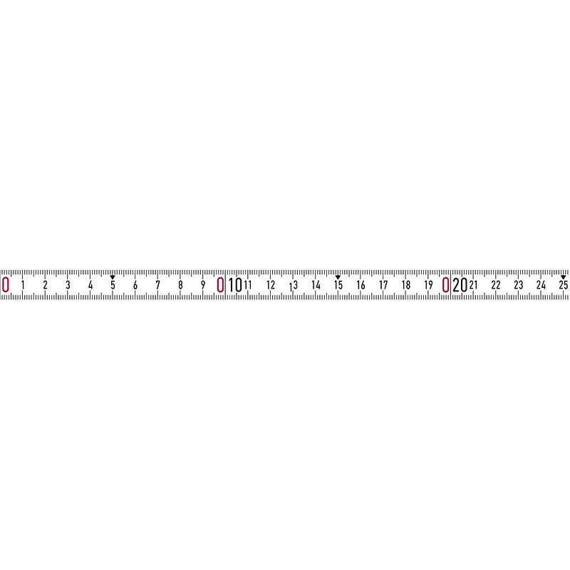 Foto van Bmi 357004002lnr-sk meetlint 2 m staal