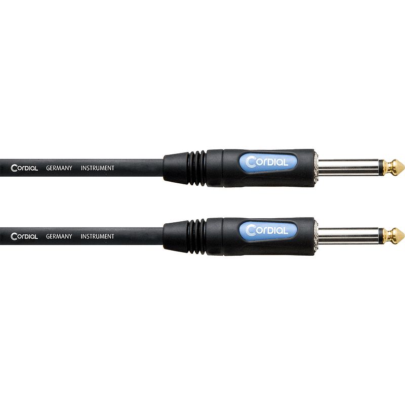 Foto van Cordial ccfi9pp intro 6.3mm ts jack instrumentkabel 9m