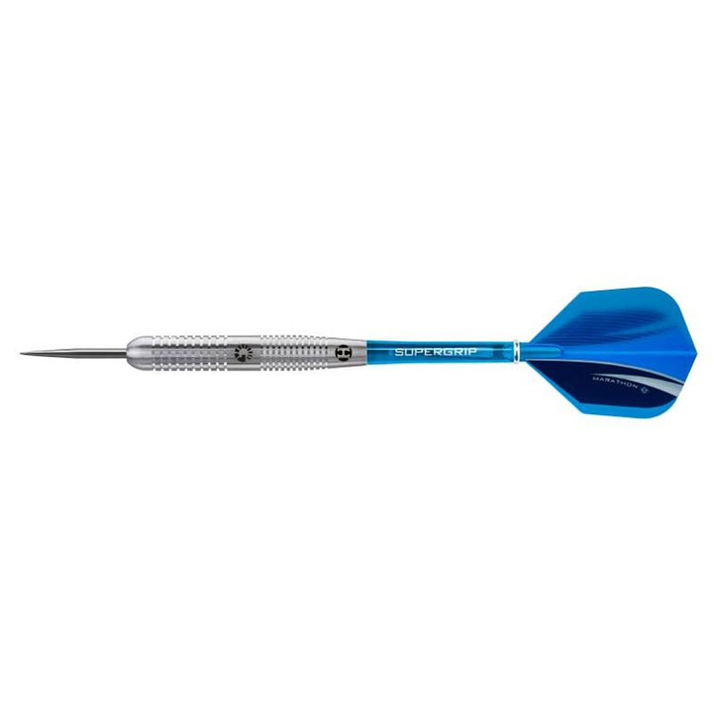 Foto van Harrows dartpijlen genesis tungsten steeltip blauw