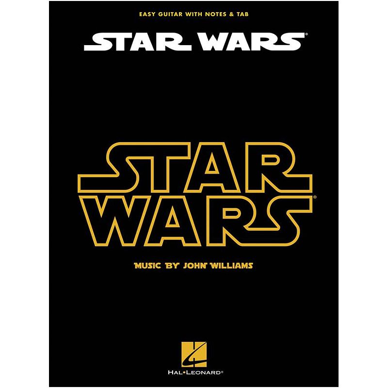 Foto van Hal leonard - star wars (easy guitar tab) songboek