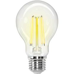 Foto van Led lamp - smart led - aigi rixona - bulb a60 - 6w - e27 fitting - slimme led - wifi led + bluetooth - aanpasbare kleur