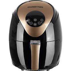 Foto van Gourmetmaxx 02365 airfryer 1500 w timerfunctie zwart