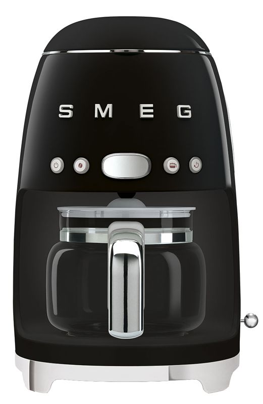 Foto van Smeg dcf02bleu koffiefilter apparaat zwart