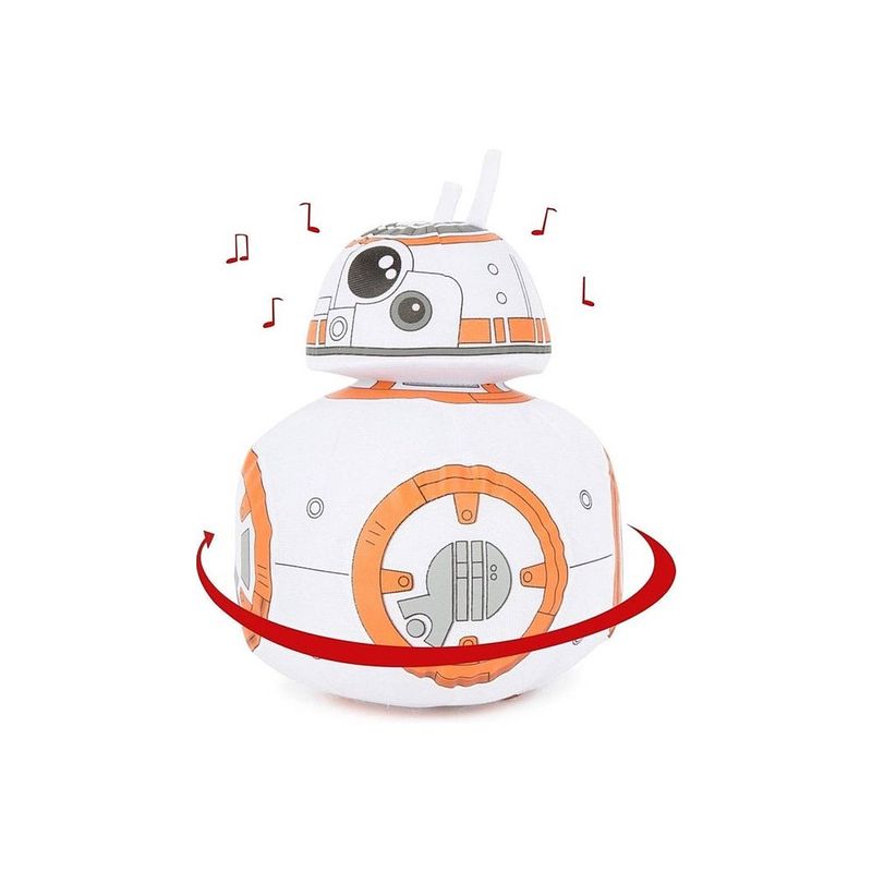 Foto van Disney bb-8 knuffel met geluid en beweging 25 cm