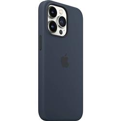 Foto van Apple siliconen hoesje voor iphone 13 pro met magsafe - abyss blue