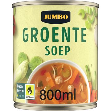 Foto van Jumbo groentesoep 800ml