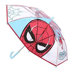 Foto van Spiderman paraplu - rood - d66 cm - voor kinderen - regen accessoires  - paraplu'ss