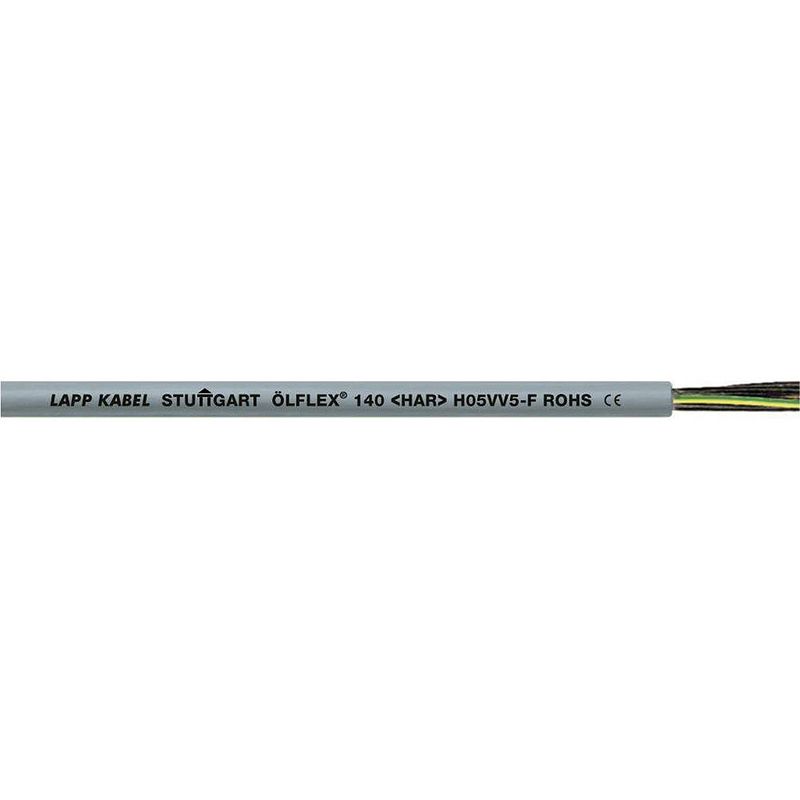 Foto van Lapp ölflex® 140 stuurstroomkabel 7 g 2.50 mm² grijs 11038-50 50 m