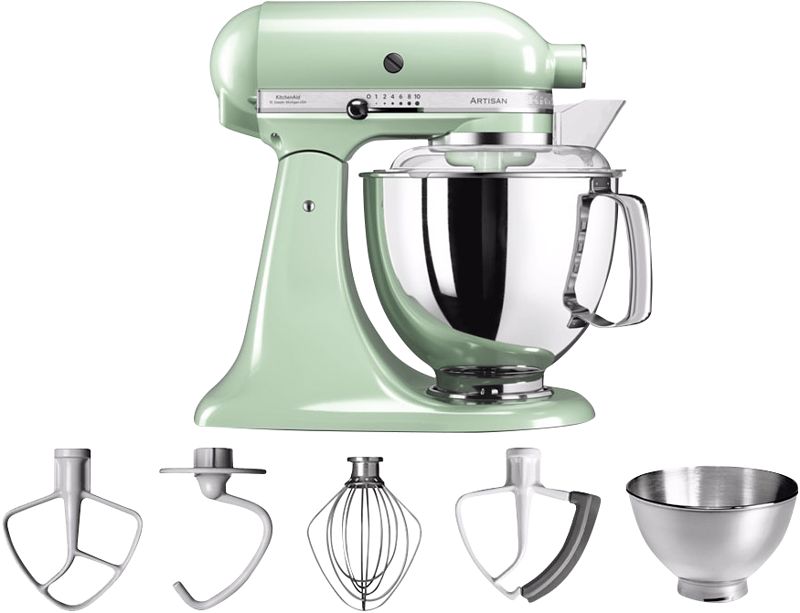 Foto van Kitchenaid artisan mixer 5ksm175ps pistache