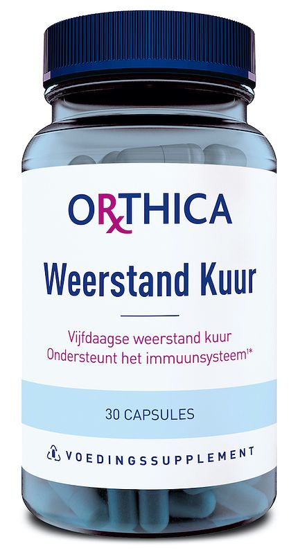 Foto van Orthica weerstand kuur capsules