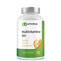 Foto van Perfectbody multivitamine 50+ - 100 tabletten