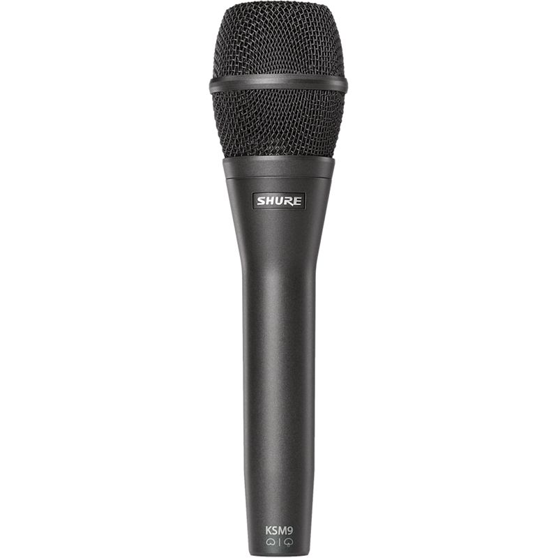 Foto van Shure ksm9/cg condensator zangmicrofoon antraciet