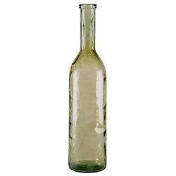 Foto van Mica fles rioja glas oker - 75xø18cm