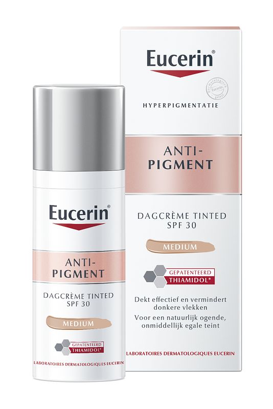 Foto van Eucerin anti pigment getinte dagcreme