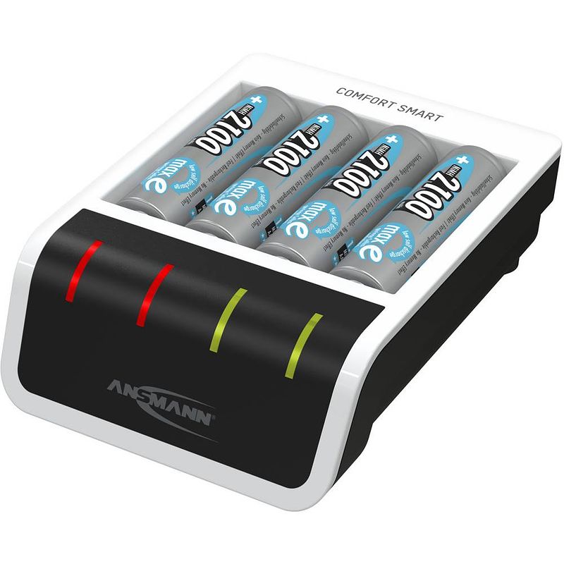 Foto van Ansmann comfort smart batterijlader nimh aaa (potlood), aa (penlite)