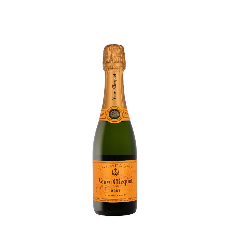 Foto van Veuve clicquot brut 3 12% 375ml wijn