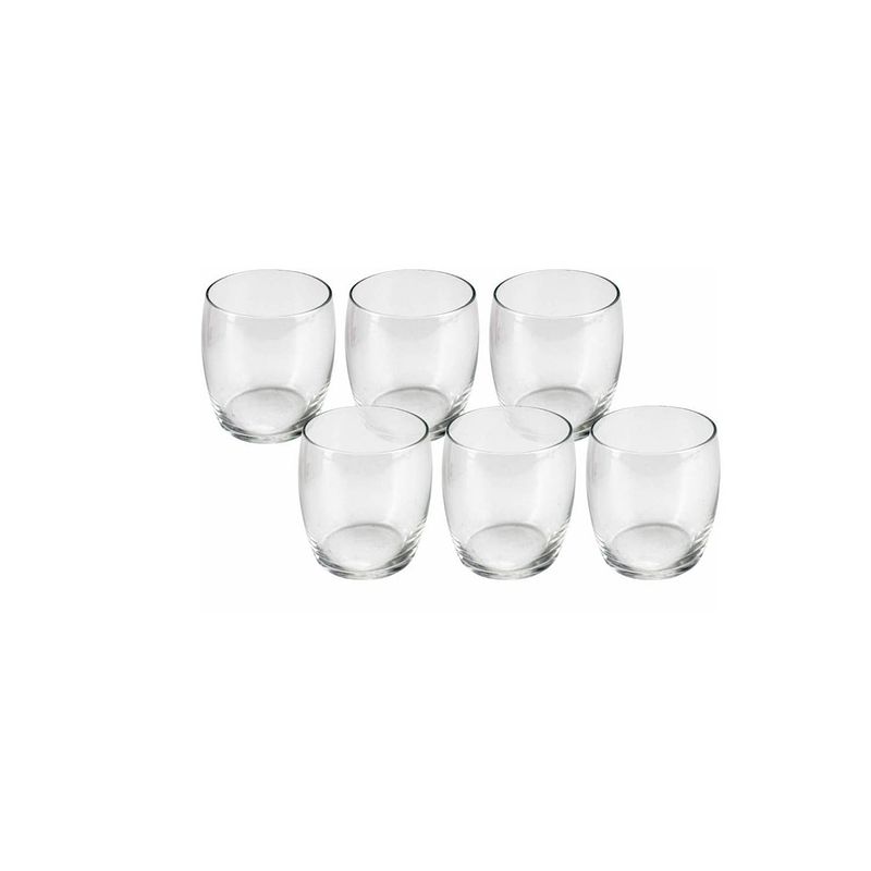 Foto van 6x waterglazen 390 ml- sapglazenwaterglazen 390 ml