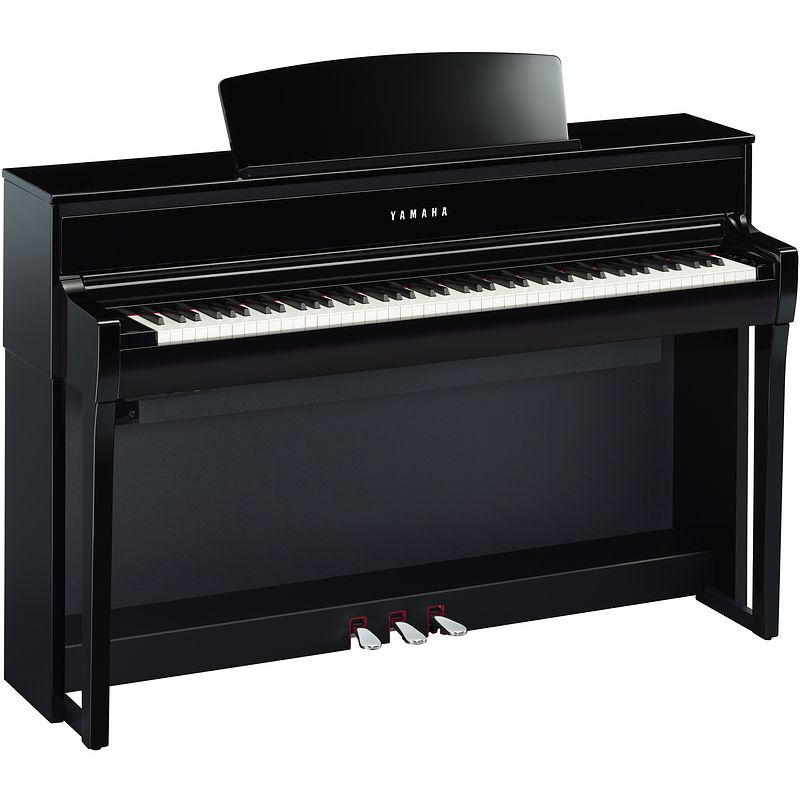 Foto van Yamaha clp-775pe clavinova polished ebony digitale piano