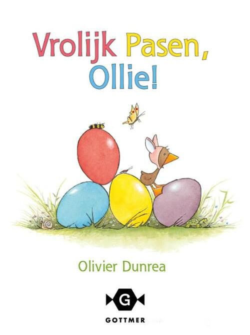 Foto van Gonnie & vriendjes : vrolijk pasen, ollie! - olivier dunrea - ebook (9789025758967)