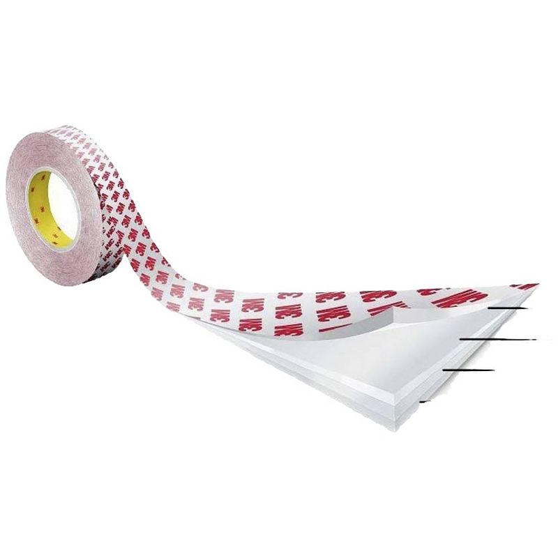 Foto van Deko light 930348 dubbelzijdige tape transparant (l x b) 50 m x 15 mm 1 stuk(s)