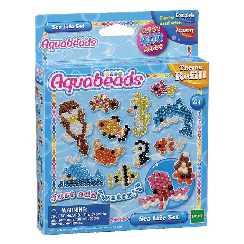 Foto van Aquabeads navulling zeelevenset