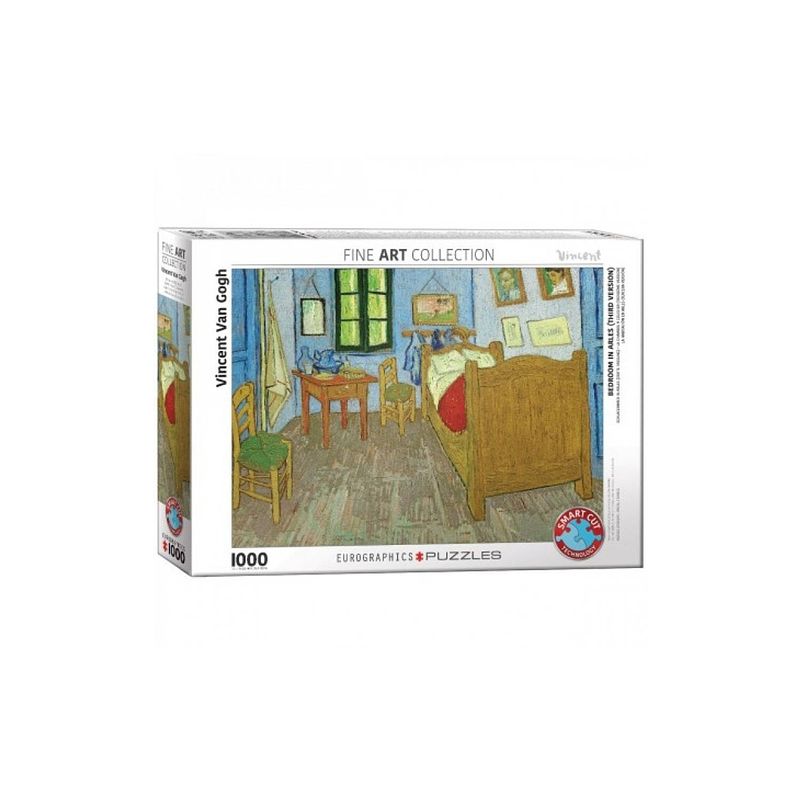 Foto van Eurographics bedroom in arles - vincent van gogh (1000)