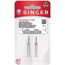 Foto van Singer twin 2024 80 / 90 3/4mm (2 stuks) naalden