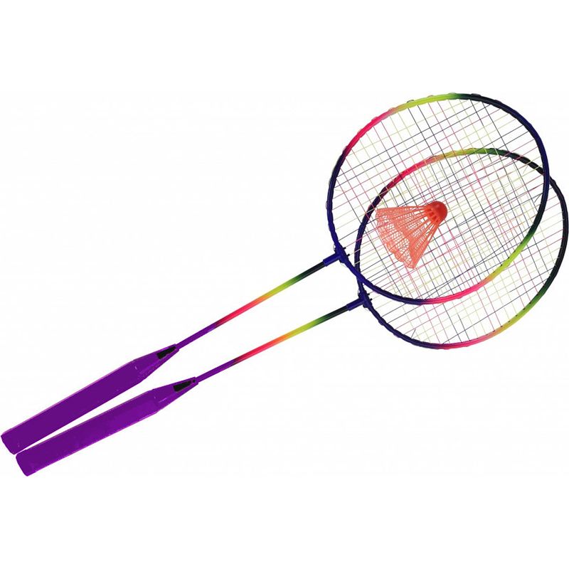 Foto van Free and easy badmintonset 3-delig 62 cm paars