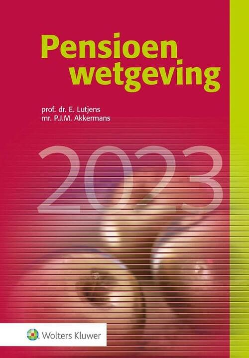 Foto van Pensioenwetgeving 2023 - paperback (9789013171273)