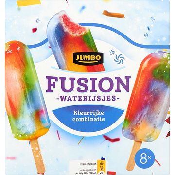 Foto van Jumbo fusion waterijsjes 8 x 50ml