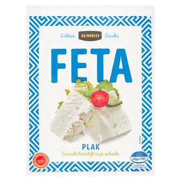 Foto van Jumbo feta kaas 43+ plak 200g