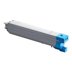 Foto van Samsung clt-c659s cyaan tonercartridge (su093a) voor clx-8640/8650