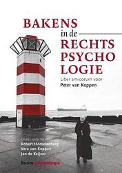 Foto van Bakens in de rechtspsychologie - paperback (9789462361249)