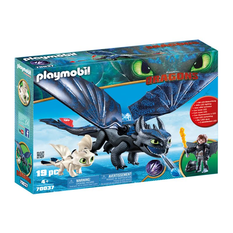 Foto van Playmobil dragons bijtkwijt en hikkert 70037