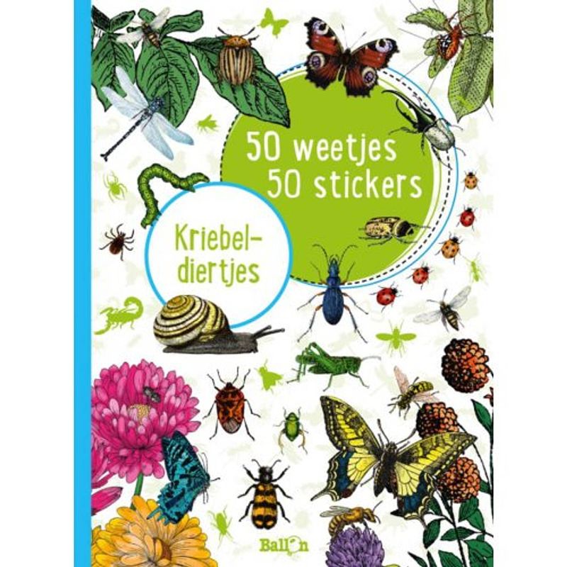 Foto van Kriebeldiertjes - 50 weetjes, 50 sticker