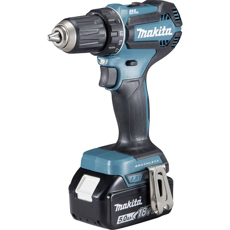 Foto van Makita ddf485rtj accu-boor/schroefmachine