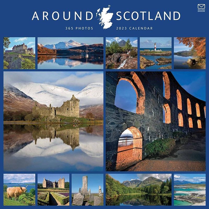 Foto van 365 days around scotland kalender 2023