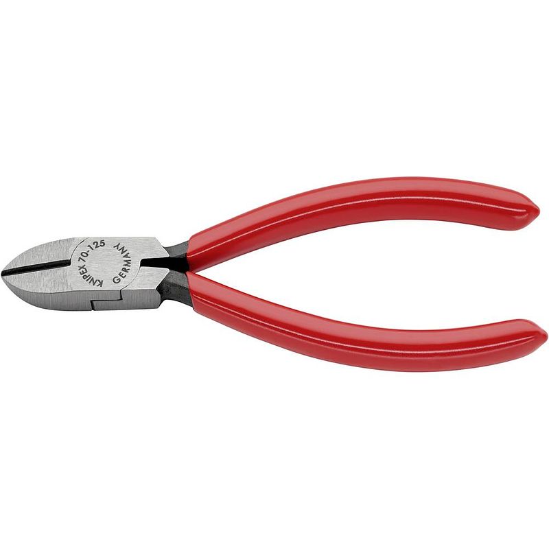 Foto van Knipex 70 01 125 werkplaats zijkniptang met facet 125 mm