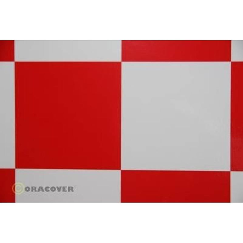 Foto van Oracover 691-010-023-002 strijkfolie fun 6 (l x b) 2 m x 60 cm wit, rood