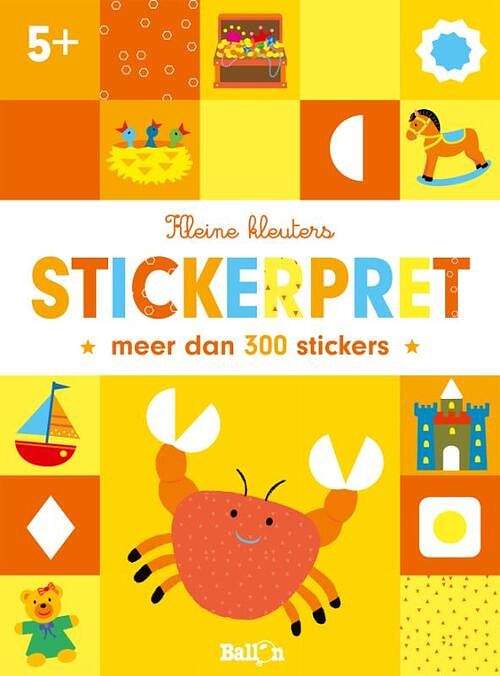 Foto van Stickerpret 5+ - paperback (9789403215617)