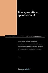 Foto van Transparantie en openbaarheid - paperback (9789462127890)