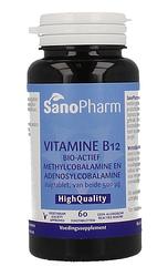 Foto van Sanopharm vitamine b12 bio-actief zuigtabletten