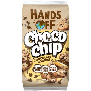 Foto van Hands off choco chip chocolate cookies 105g bij jumbo
