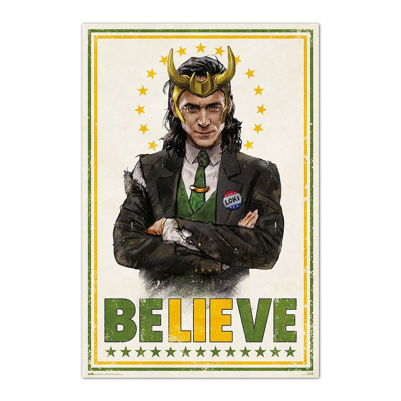 Foto van Grupo erik marvel loki poster 61x91,5cm